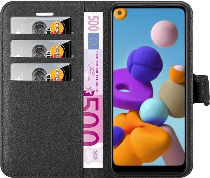 Produktbild Cadorabo Book mit Standfunktion Cover (Samsung Galaxy A21)