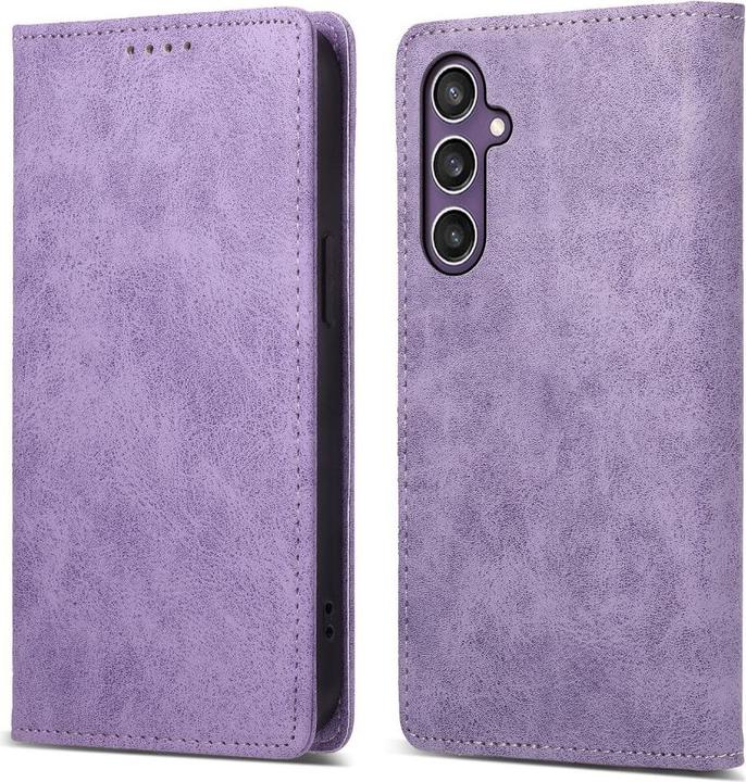 Produktbild Cover-Discount Hülle mit RFID Blocker violett (Samsung Galaxy S24+)