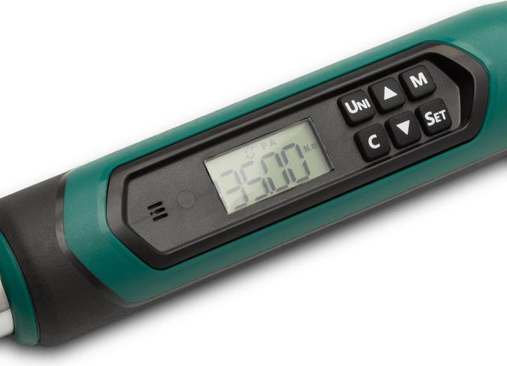 Produktbild SATA 3/8" Elektronischer Drehmomentschlüssel, mit Winkelfunktion 13,5Nm - 135Nm (3/8", 13.50 Nm, 135 Nm)