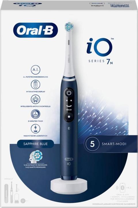Actual product image Oral-B iO Series 7 + Sensitive (Oscillating toothbrush)