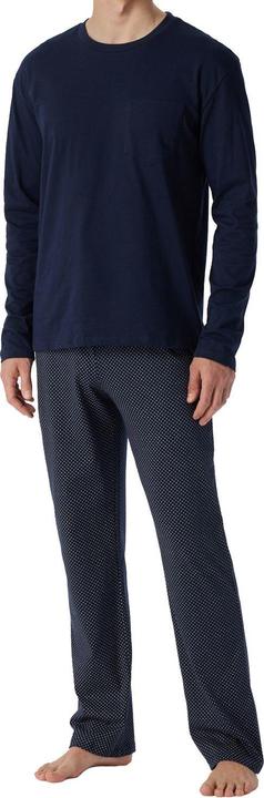 Immagine prodotto Schiesser pigiama lungo naturale 100% cotone | anche oversize (102)