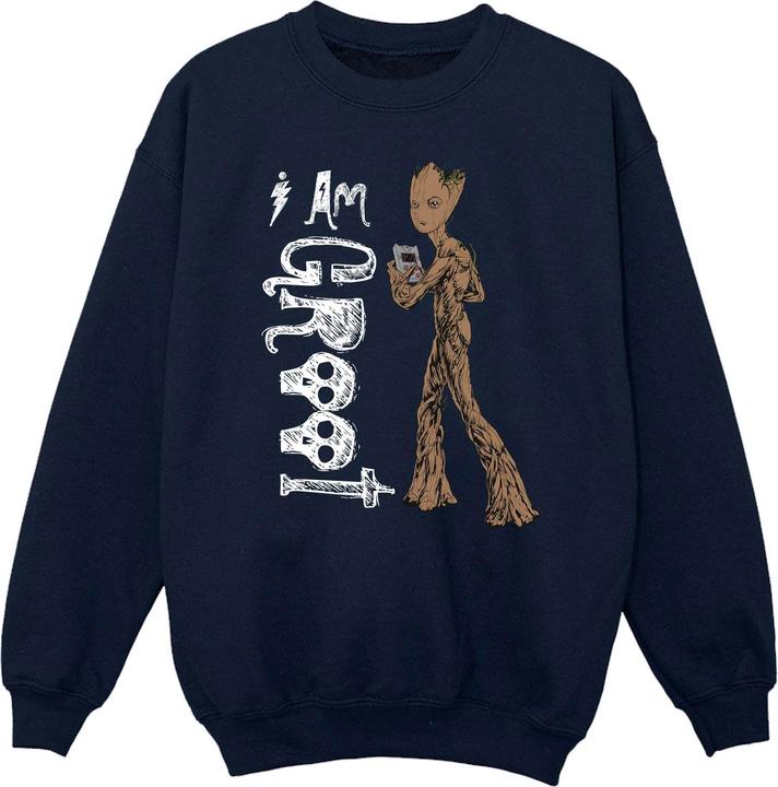 Image du produit Universal Textiles Sweatshirt en coton "I Am Teenage Groot" pour filles (152, 158)