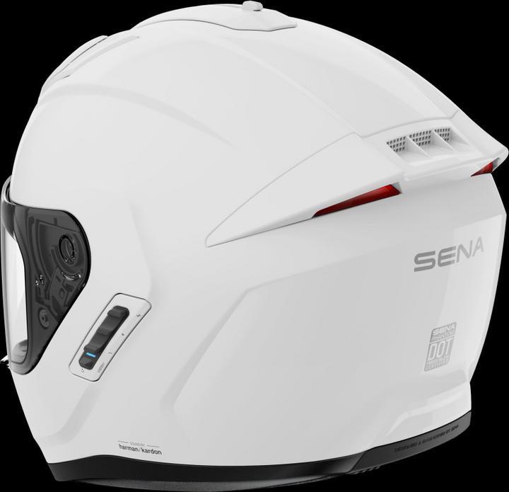 Immagine prodotto Sena PHANTOM - Smart Motorrad-Integralhelm (ECE22.06) - weiss glanz (XL) (XL)