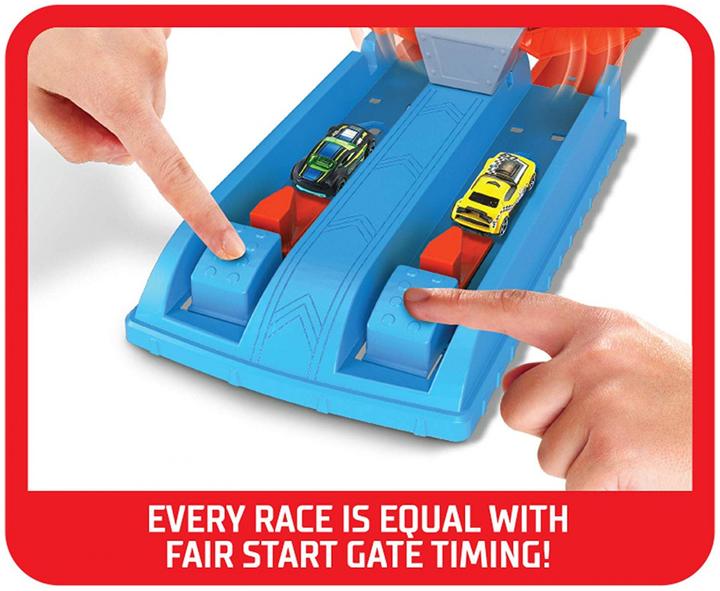 Actual product image Hot Wheels Dragstrip Champion, playset