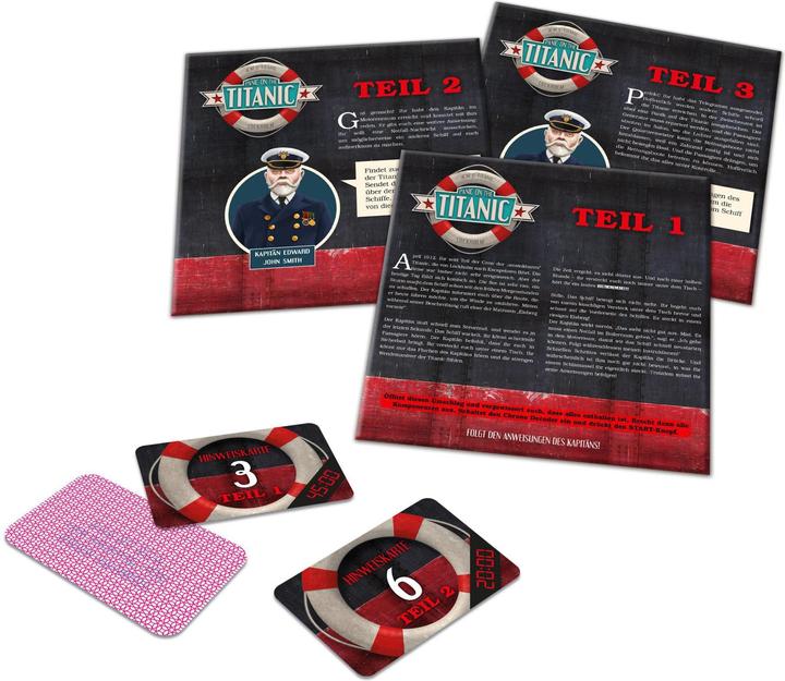 Actual product image Noris Escape Room Panic on the Titanic Extension (German)