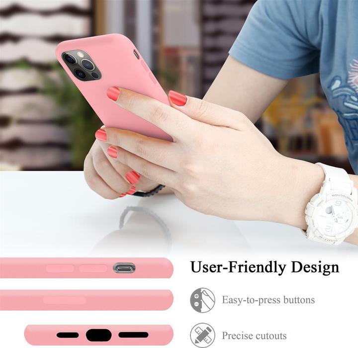 Produktbild Cadorabo TPU Liquid Silicone Case Hülle (Apple iPhone 13 Pro Max)