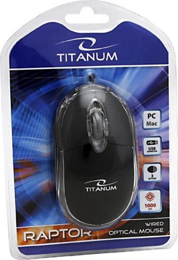 Image du produit Esperanza Titanum Maus rechts USB Typ-A Optisch 1000 DPI (Filaire)