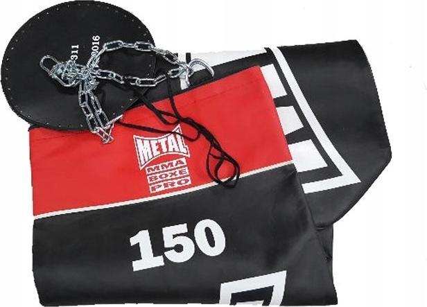 Image du produit MetalBoxe Sac De Frappe Plein Club Line Noir 180 (180 cm, 50 kg)