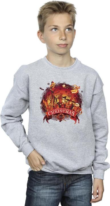 Image du produit Disney - Sweat THE NIGHTMARE BEFORE CHRISTMAS SCARY CHRISTMAS - Garçon (152, 158)
