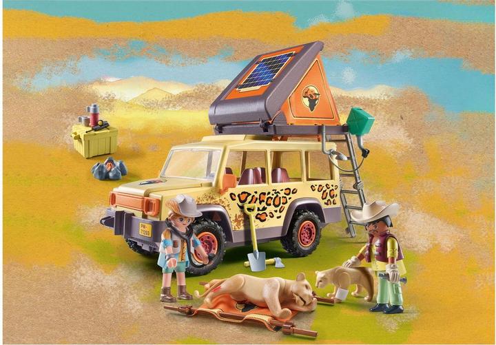 Immagine prodotto Playmobil Wiltopia - Con il veicolo fuoristrada in mezzo ai leoni (71293, Playmobil Wiltopia)