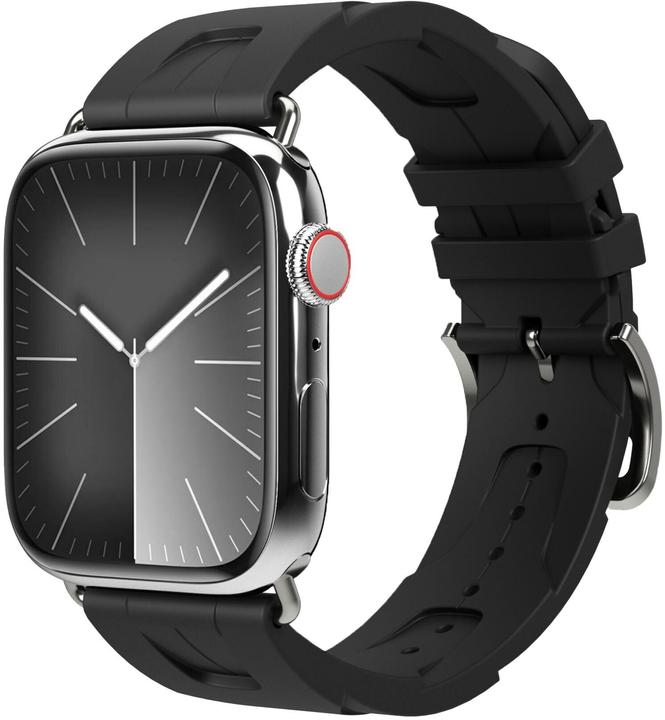 Actual product image Vonmählen Armband A. R. Exclusive Apple Watch 38/40/41 mm Schwarz (Silicone)