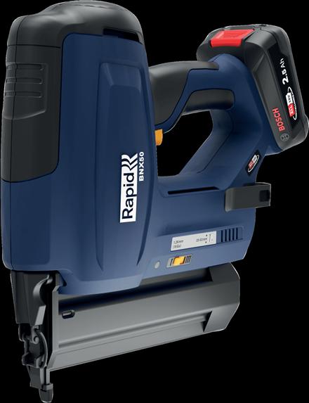 Immagine prodotto Rapid Chiodatrice a batteria BNX50 18V P4A in valigetta con batteria e caricabatteria inclusi