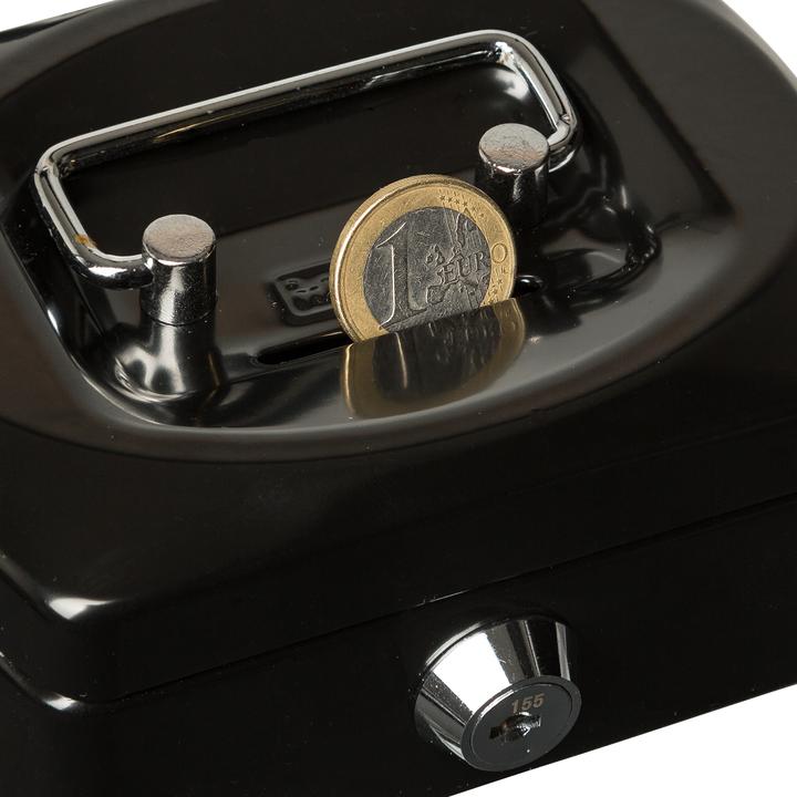 Produktbild Idena Geldkassette Mini 125x95x60mm, schwarz