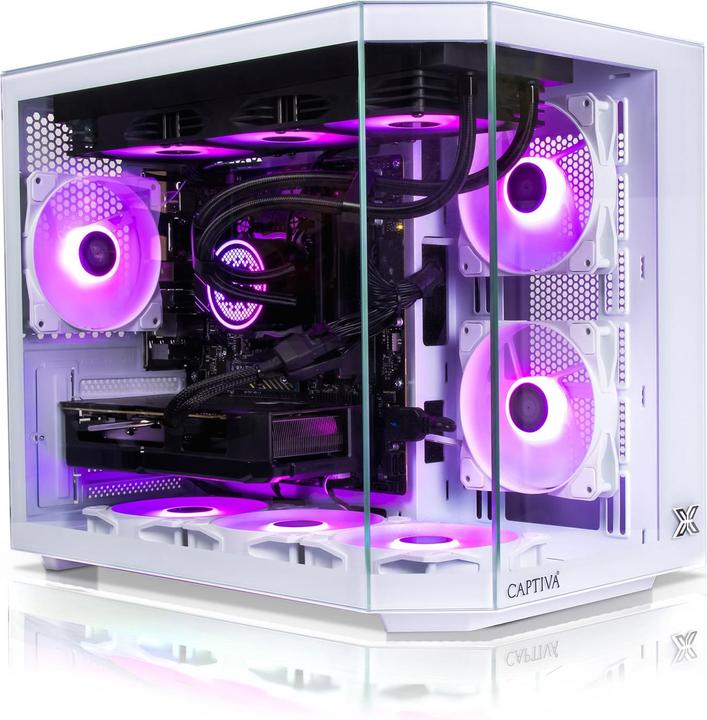 Image du produit Captiva Advanced Gaming R88-531 Ryzen 7 RTX 4060 Ti (AMD Ryzen 7 7800X3D, 32 Go, 2000 Go, GeForce RTX 4060 Ti)