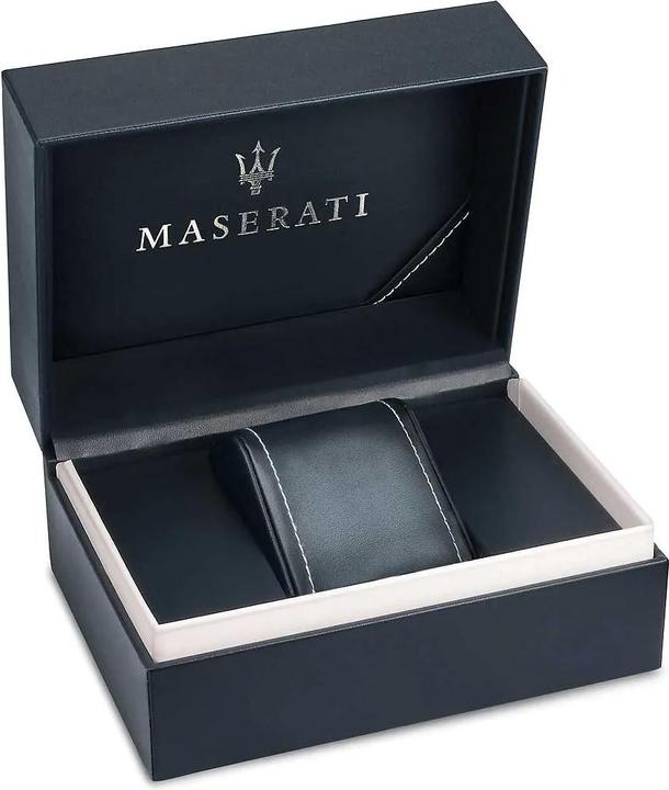 Produktbild Maserati R8873642009 Stile Chronograph Herrenuhr 45mm 10ATM (Chronograph, 45 mm)