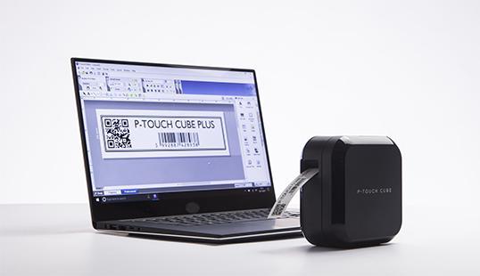 Actual product image Brother P-Touch Cube Plus PT-P710BT
