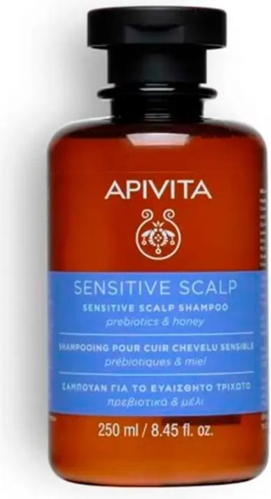 Image du produit Apivita Soins capillaires holistiques Prébiotiques & Miel (250 ml, Shampoing liquide)