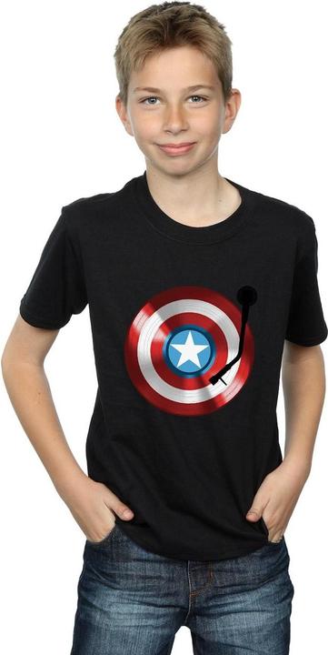 Produktbild Captain America Turntable TShirt Jungen (140, 146)