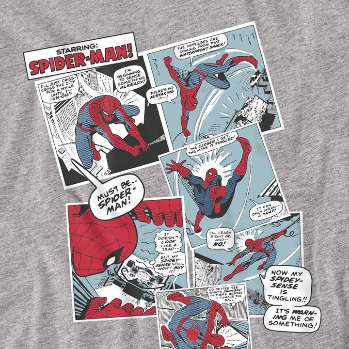 Immagine prodotto Spiderman Maglietta Collage di Pannelli Adulto Unisex (S)