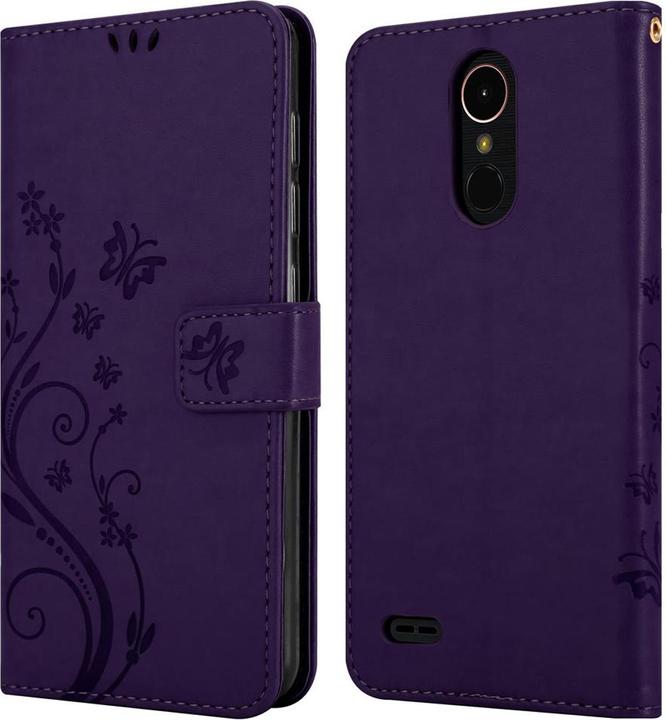 Actual product image Cadorabo Flower Book Cover (LG K10)