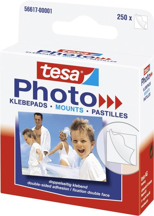 Image du produit tesa Photo pads adhésifs, autocollants, 250 coins photo
