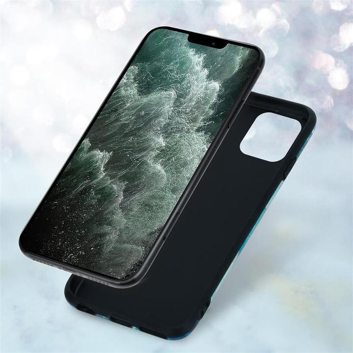 Produktbild Cadorabo IMD TPU Bunter Marmor Cover (Apple iPhone 12 Pro Max)