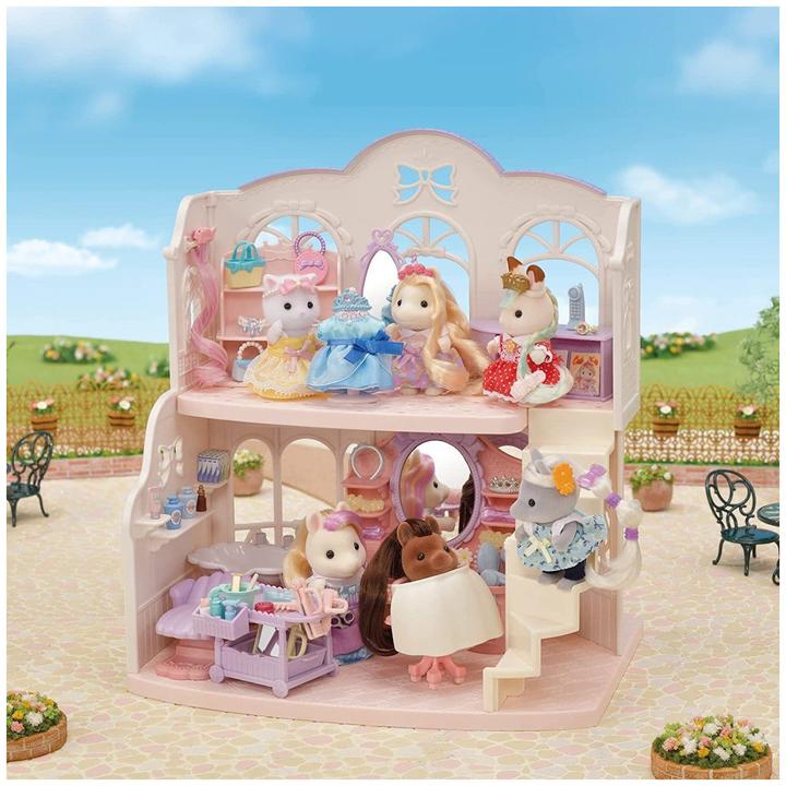 Image du produit Sylvanian Families Salon de coiffure Pony's Stylish Hair Salon