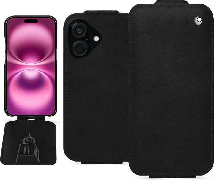 Productafbeelding Noreve Lederen omslag verticaal (Apple iPhone 16 Plus)