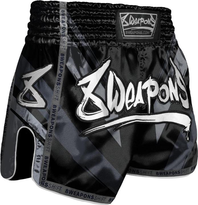 8Weapons Muay Thai Shorts Shift Schwarz/Matt