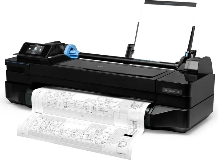 Actual product image HP T120, 24" DesignJet (Ink, Colour)