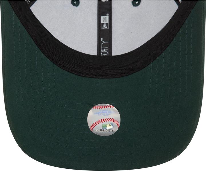 Actual product image New Era 9Forty Strapback Cap - New York Yankees Forest Green