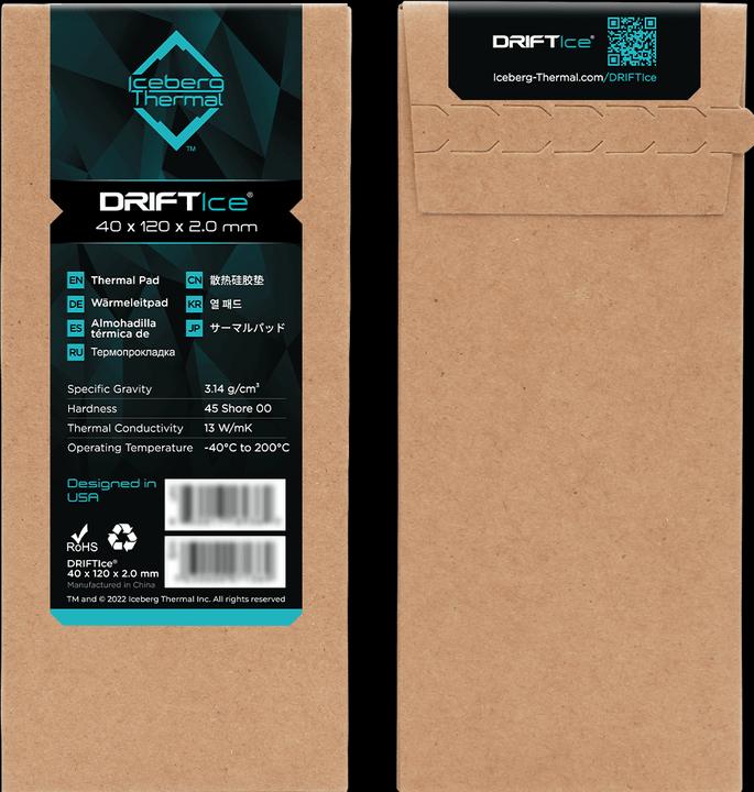 Produktbild Iceberg Thermal DRIFTIce (1 mm, 13 W/m K)