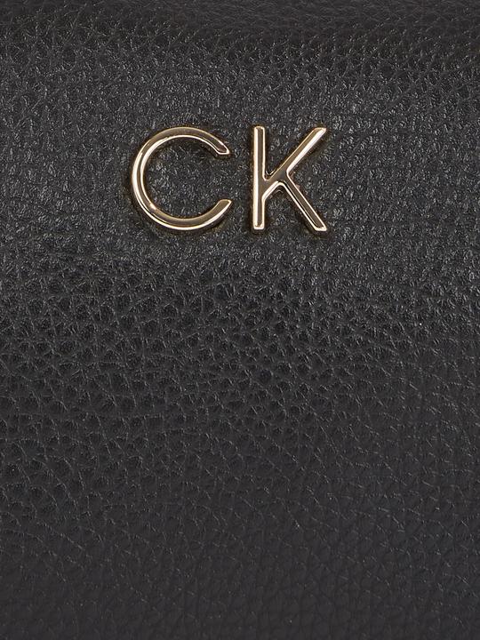 Produktbild Calvin Klein Damen Kulturbeutel Re-Lock Cosmetic Pouch Klein, Schwarz (Ck Black), Einheitsgrösse