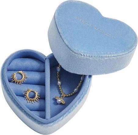 Estella Bartlett Herz Schmuckbox blau