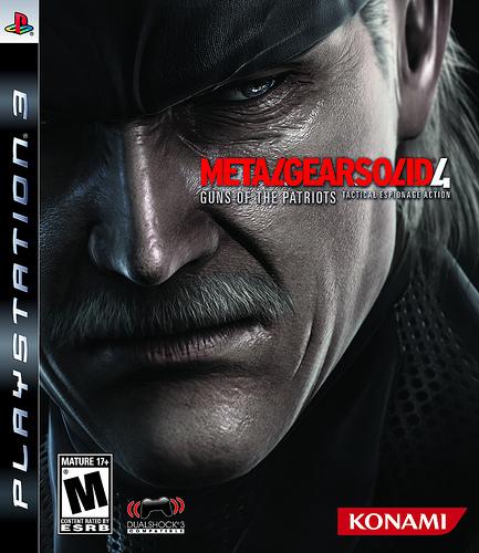 Actual product image Konami Metal Gear Solid 4: Guns of the Patriots (PS3)