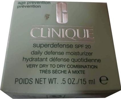 Actual product image Clinique Superdefense SPF 20 Daily Defense 15ml (Suntan cream, SPF 20, 15 ml)