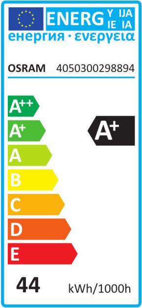 Label énergétique Osram Dulux L (2G11, 40 W, 3500 lm, 1 x, G)