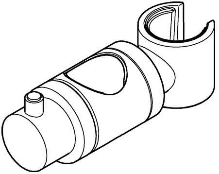 Grohe Elemento scorrevole cromato