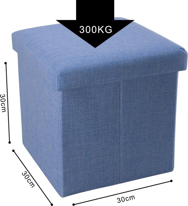 Actual product image Intirilife Seat Cube SEA BLUE