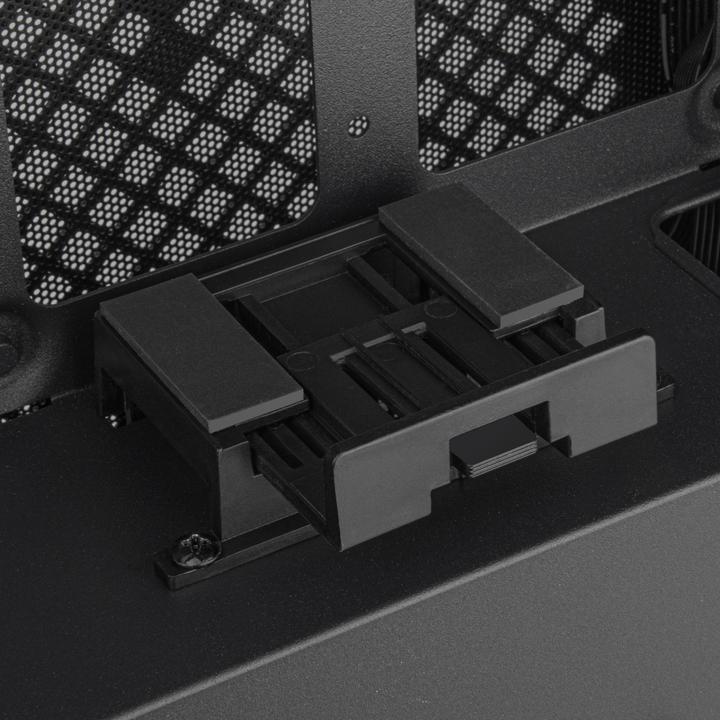 Produktbild Silverstone SST-ML12B Milo Slim HTPC Slim & compact Mini-ITX Computer Case (Mini-ITX)