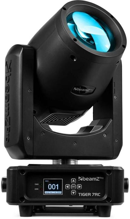 BeamZ Professional Tiger 7RC beam moving head met 1° beam - Met 13 kleuren en 15 (Single)