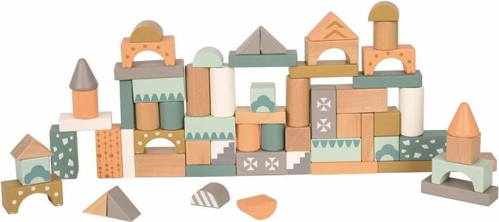 Image du produit Spielba Briques en bois 100 pièces