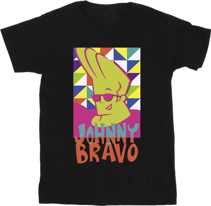 Produktbild Johnny Bravo Multi Triangles Pop Art TShirt (XXL)