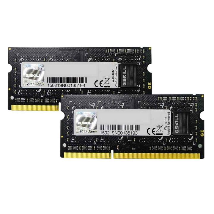 Actual product image G.Skill Standard (2 x 4GB, 1066 MHz, DDR3-RAM, SO-DIMM)