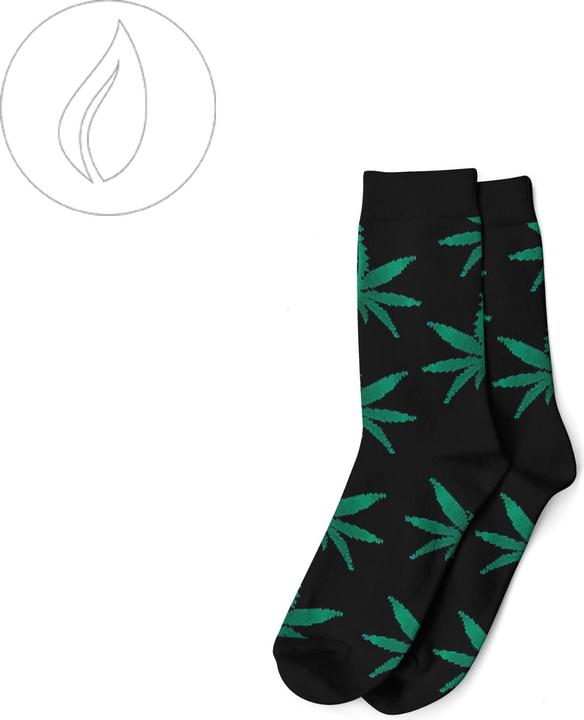 Immagine prodotto R420 Calzini lunghi Taglia 36-42 Nero/Verde (36 - 42)