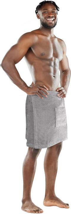 Actual product image Normani Men's sauna kilt made of organic cotton - OEKO-TEX® 100 Mersin (50 C)