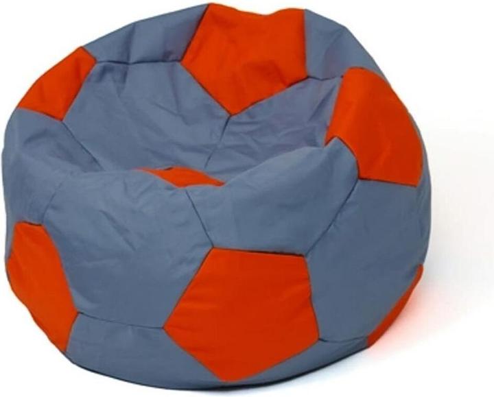 Immagine prodotto Go Gift Calcio Sako Borsa pouf grigio-rosso XXL 140 cm