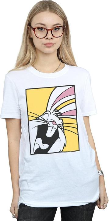 Immagine prodotto Looney Tunes Bugs Bunny Laughing Maglietta Ampia Donna (XL)