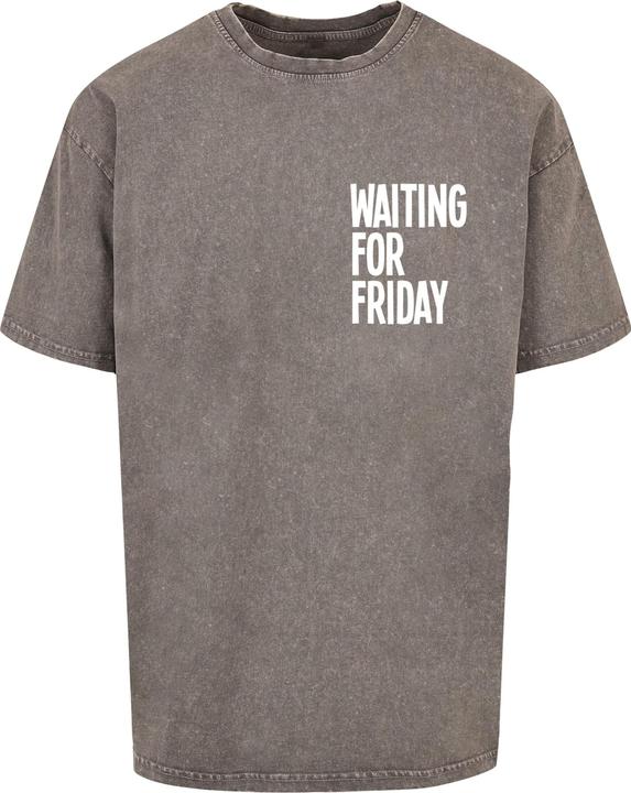Immagine prodotto Mister Tee MisterTee Waiting For Friday - Maglietta oversize pesante lavata con acido - 174799 (XXL)