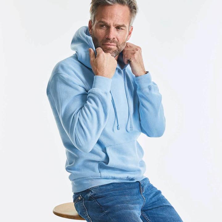 Actual product image Russell Colour hooded pullover Hooded sweatshirt Hoodie (L)